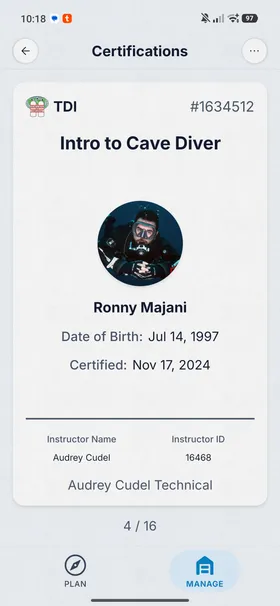 Certifications on phone