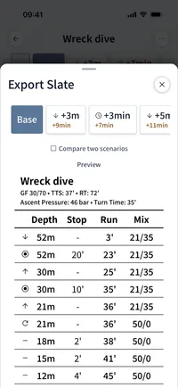 Dive Kit 手写板导出——高对比度 A6 可打印减压方案