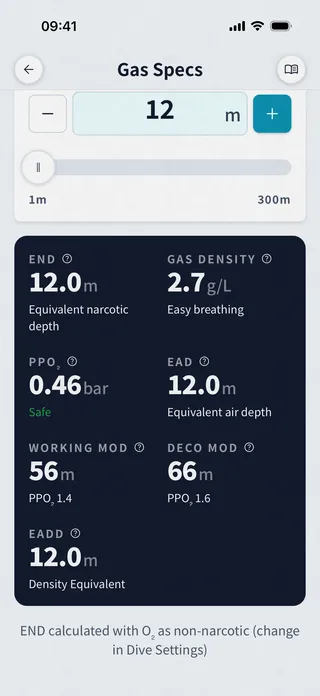 Gas Specs